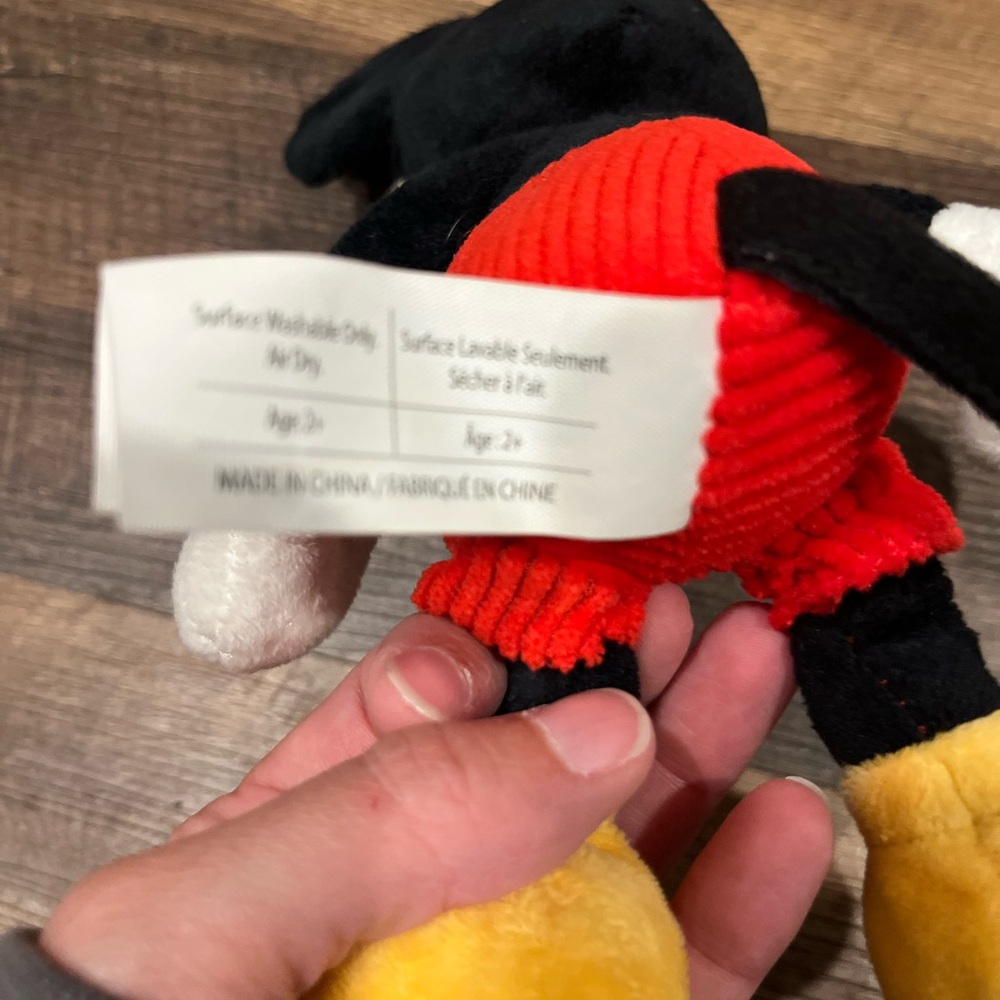 NWT Disney Jr. MICKEY MOUSE Fun House 8" Beanbag Plush New - Picture 5 of 6